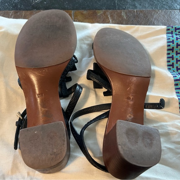 Tory Burch Leather Chandler Sandals - Picture 7 of 7